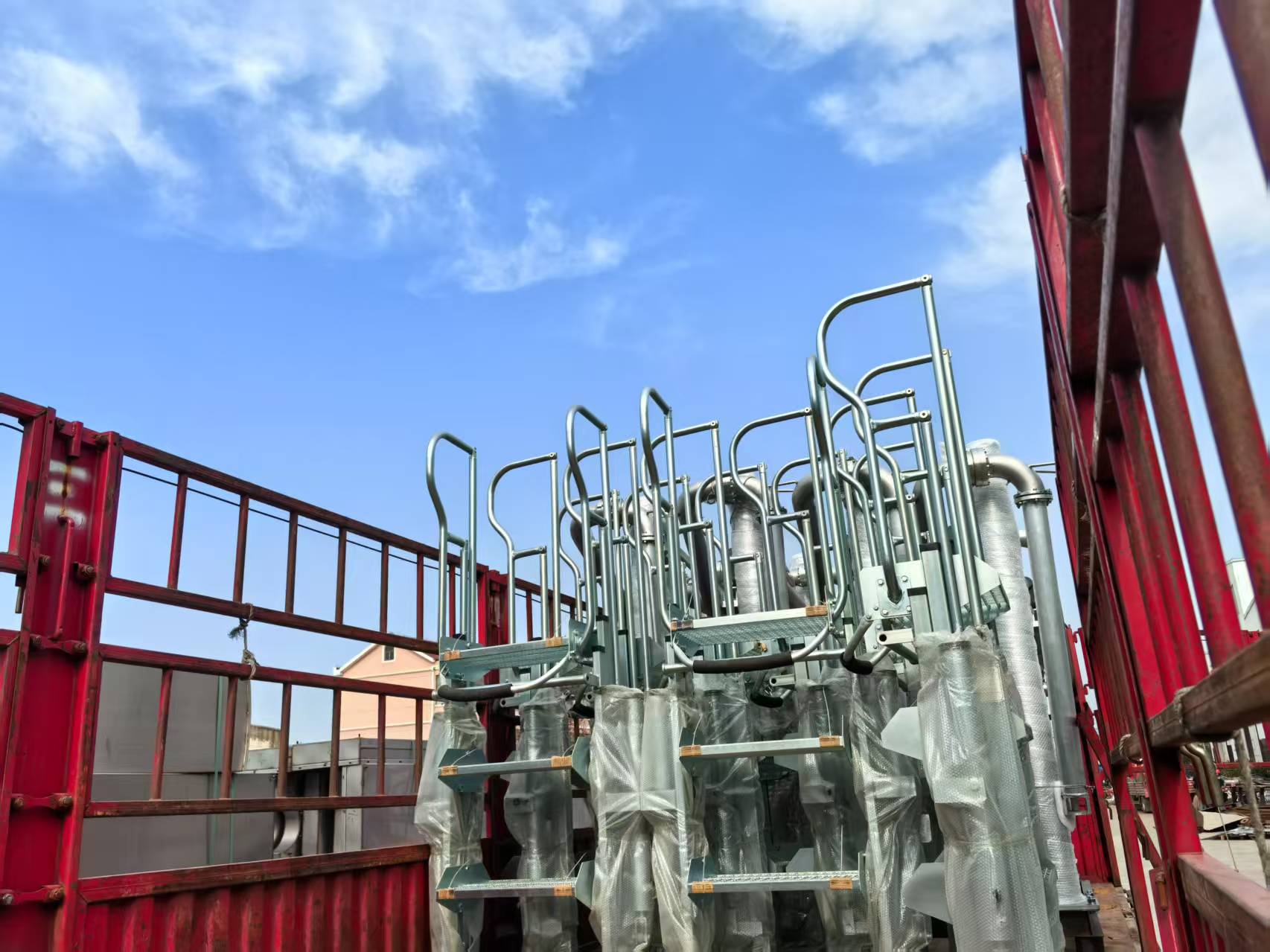 活動梯發(fā)貨現(xiàn)場